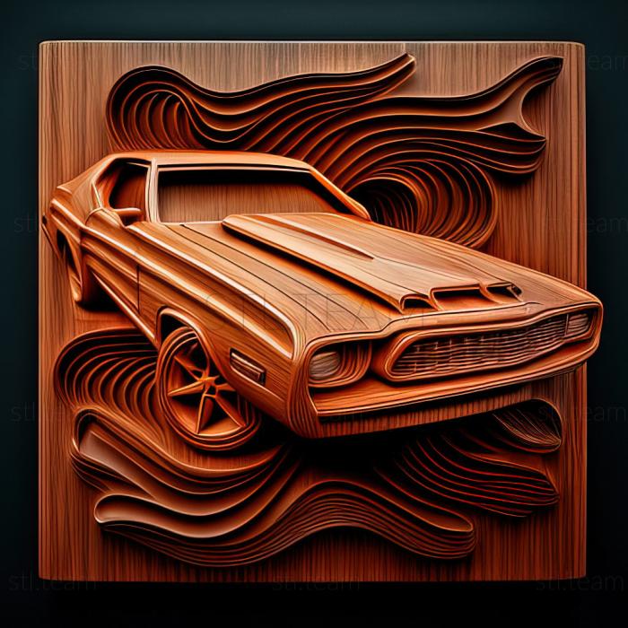 3D model Ford Torino (STL)